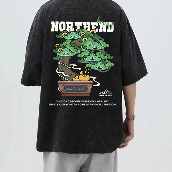 Northend Drop Shoulder Sleeve T-Shirt Unisex-3