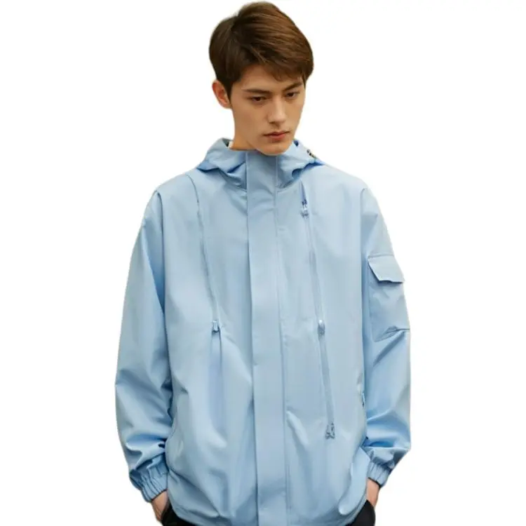 RAINCOME Jackets Coats Unisex Blue-6