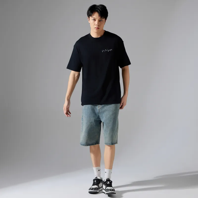 RAINCOME T-Shirts Unisex Black-5