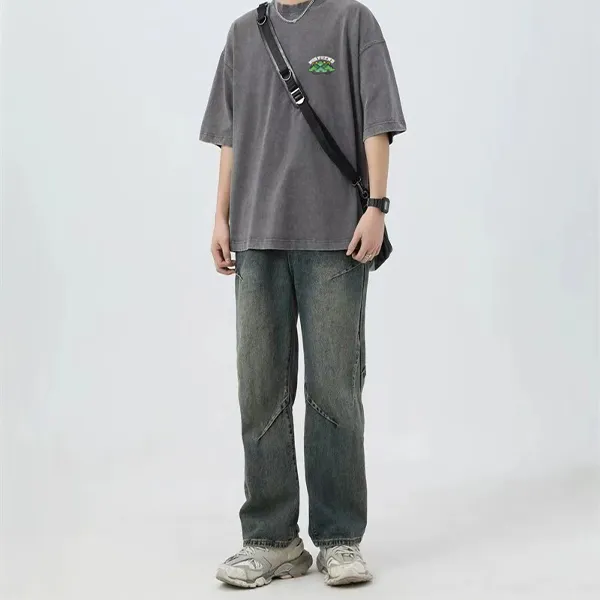 Northend Drop Shoulder Sleeve T-Shirt Unisex-12