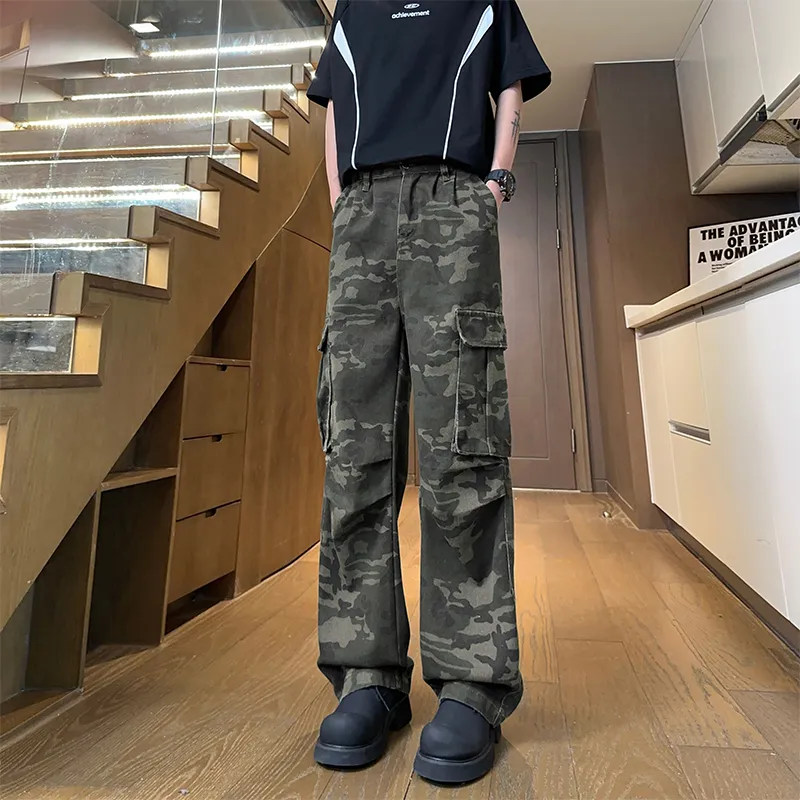 RAINCOME Jeans Unisex Camouflage-3