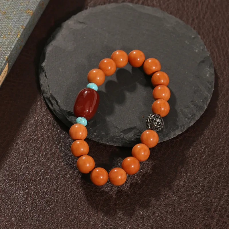 LIBALU Monkey Head Walnut Bracelets Unisex-6