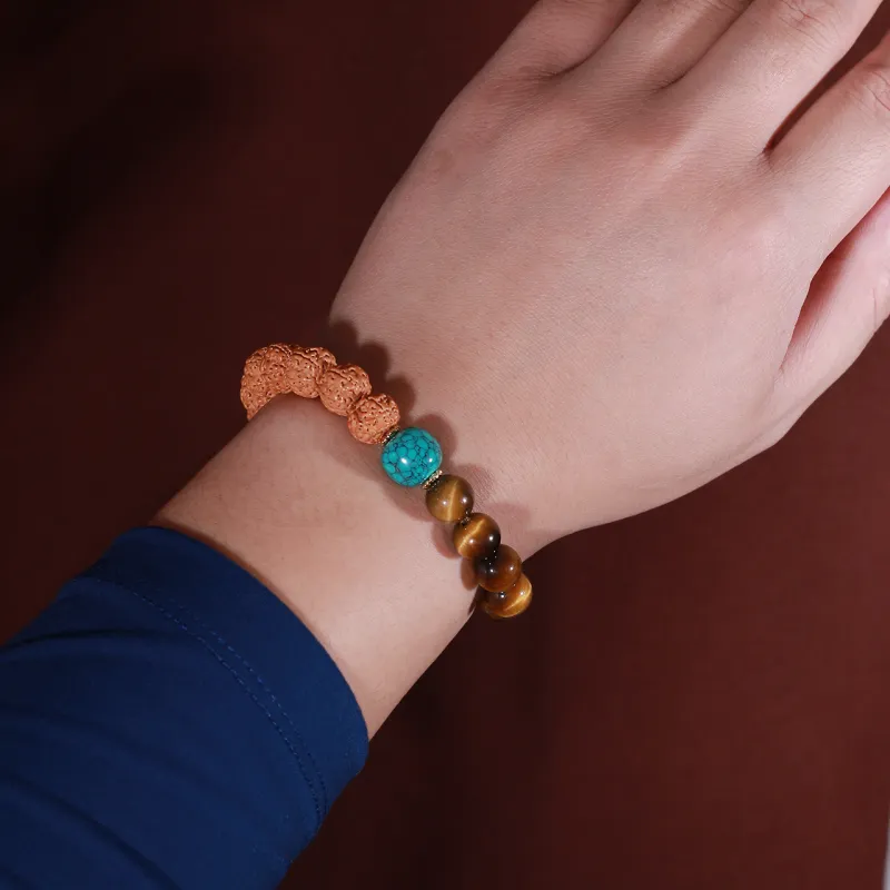 LIBALU King Kong Bodhi Seeds Bracelets Unisex-6
