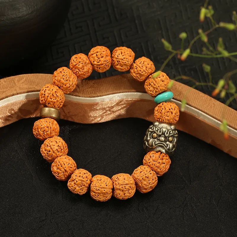 LIBALU King Kong Bodhi Seeds Bracelets Unisex-4