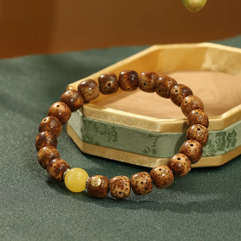 LIBALU Star Moon Bodhi Seeds Bracelets Unisex-4