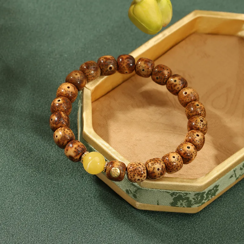 LIBALU Star Moon Bodhi Seeds Bracelets Unisex-1