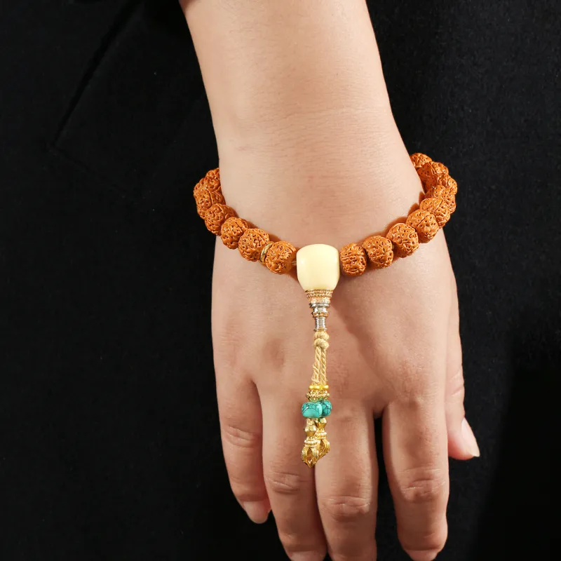 LIBALU King Kong Bodhi Seeds Bracelets Unisex-2