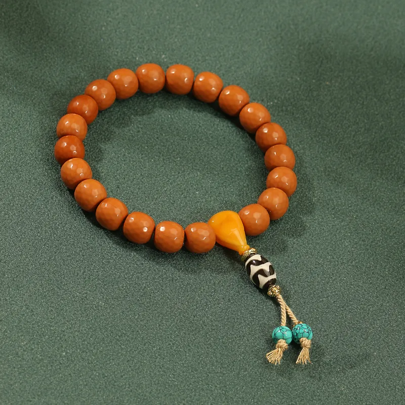 LIBALU Monkey Head Walnut Bracelets Unisex-5