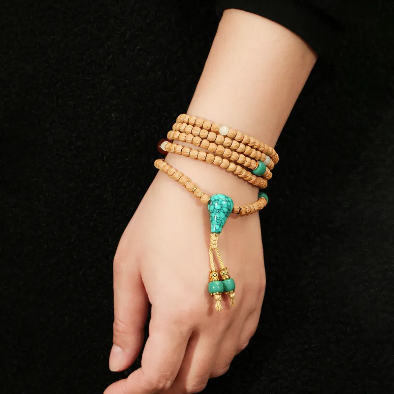 LIBALU Cacumen Platycladi Seeds Bodhi Bead Unisex-2