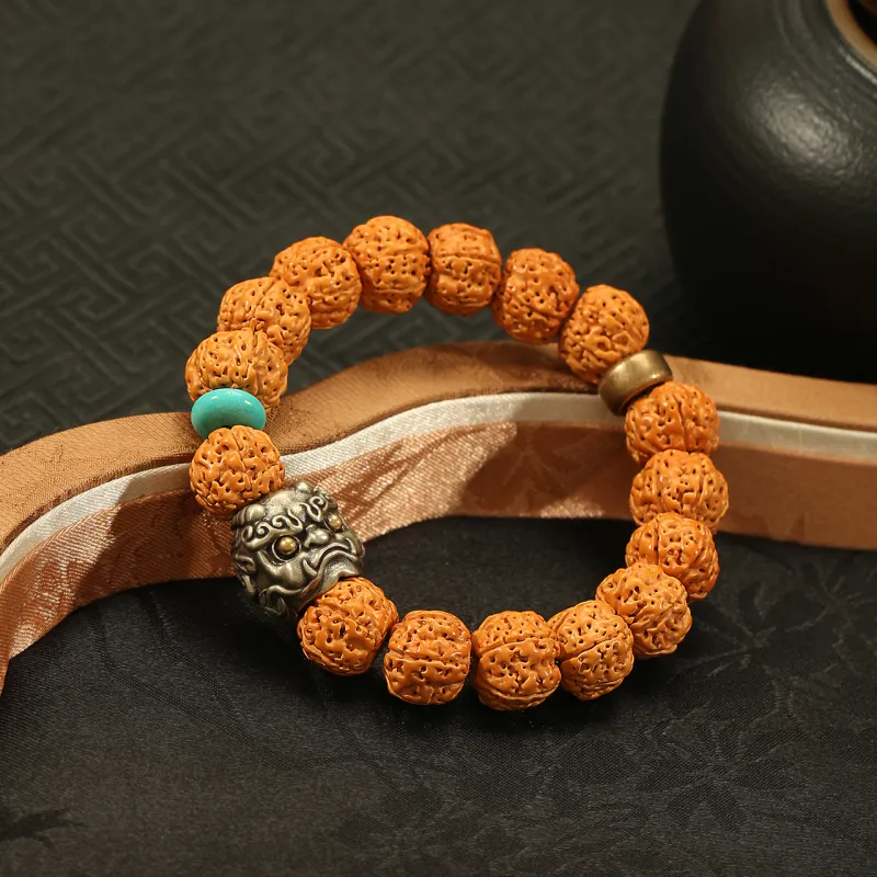 LIBALU King Kong Bodhi Seeds Bracelets Unisex-6