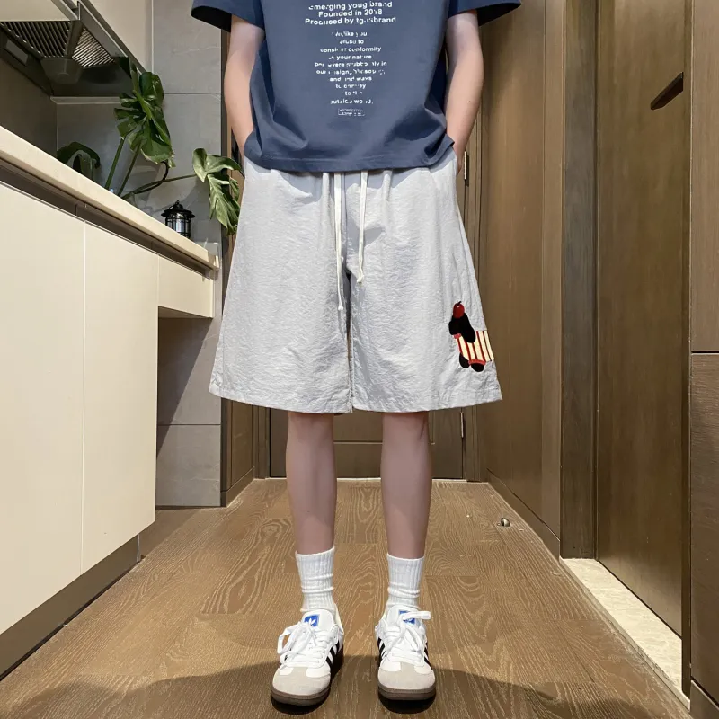 Teddy Zoo Beach Shorts Unisex-1