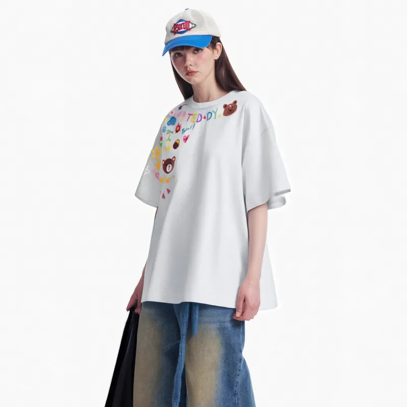 Teddy Zoo T Shirts Unisex-3