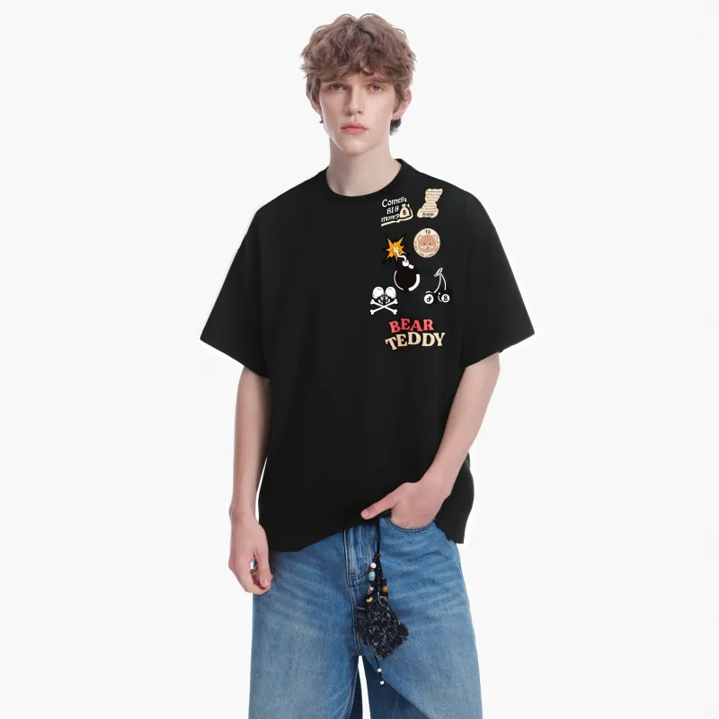 Teddy Zoo T Shirts Unisex-3