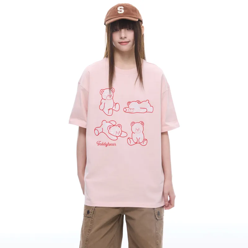 Teddy Zoo T Shirts Unisex-16