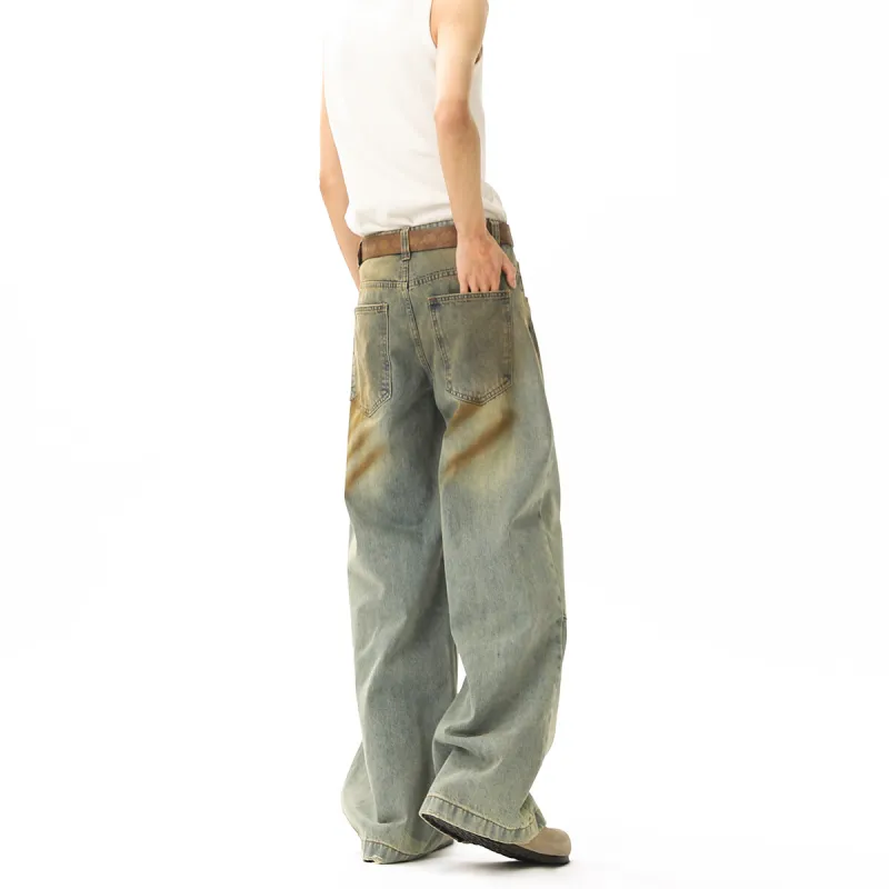 Teddy Zoo Jeans Unisex Vintage Blue-3