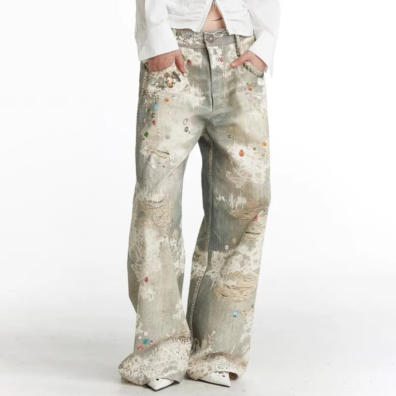 Teddy Zoo Jeans Unisex Blue-2