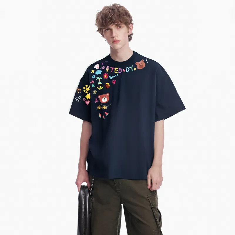 Teddy Zoo T Shirts Unisex-8