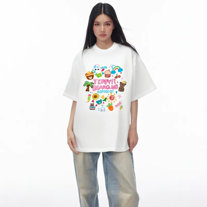 Teddy Zoo T Shirts Unisex-4