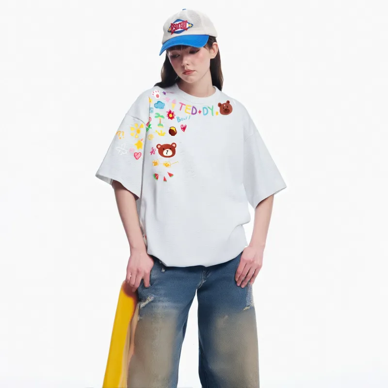 Teddy Zoo T Shirts Unisex-4