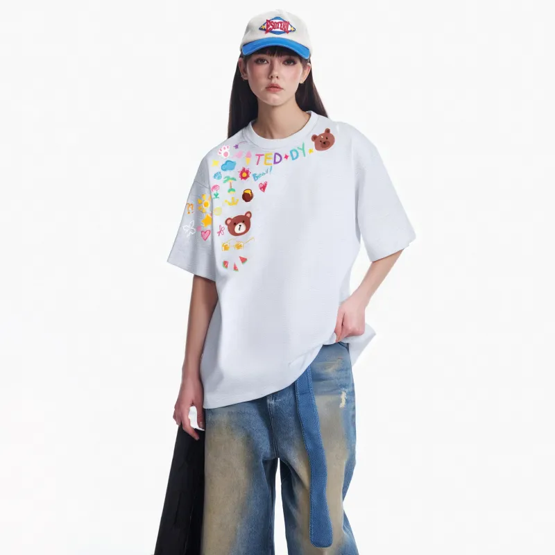 Teddy Zoo T Shirts Unisex-2
