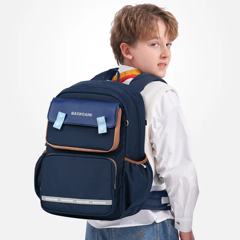Back Care Polyester Student Bag Regular Kids' Blue/Purple/Black/Pink-23