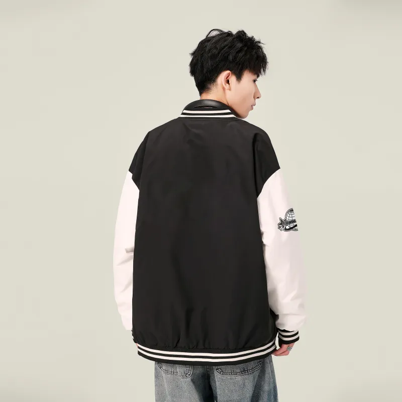 Pepe The Frog Baseball Jacket Unisex-5