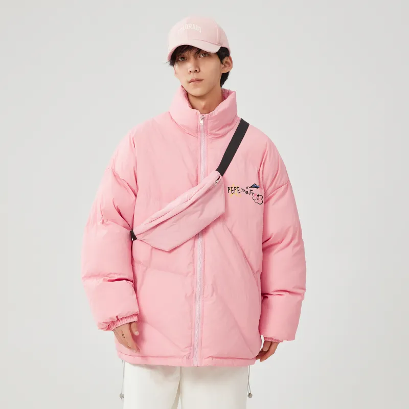 Pepe The Frog Puffer Jacket Unisex-4