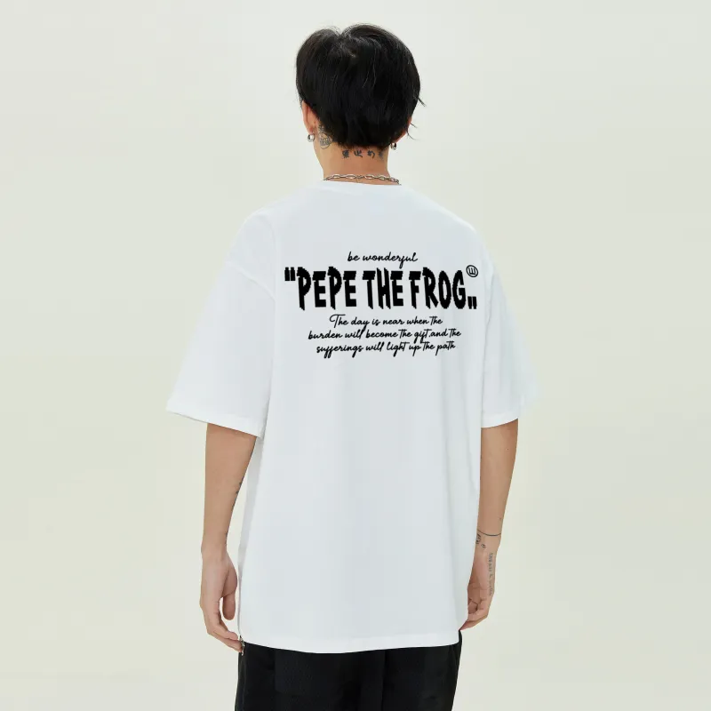Pepe The Frog Short Sleeved T Shirts Unisex-4
