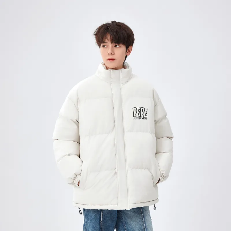 Pepe The Frog Puffer Jacket Unisex-8