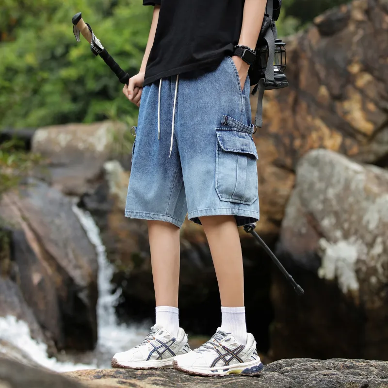 Pepe The Frog Denim Shorts Unisex-6