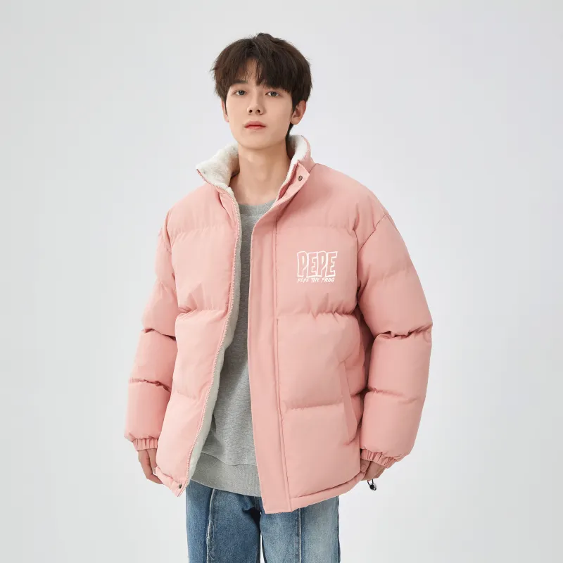 Pepe The Frog Puffer Jacket Unisex-17