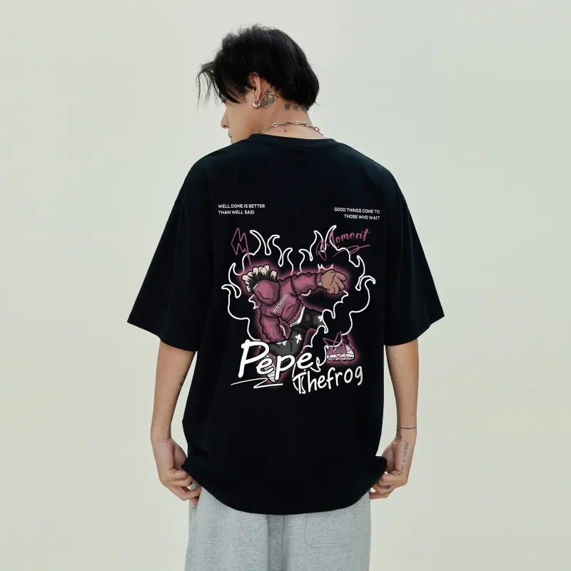 Pepe The Frog T Shirts Unisex-2