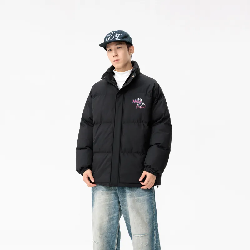 Pepe The Frog Puffer Jacket Unisex-3