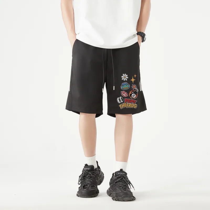 Pepe The Frog Casual Shorts Unisex-3