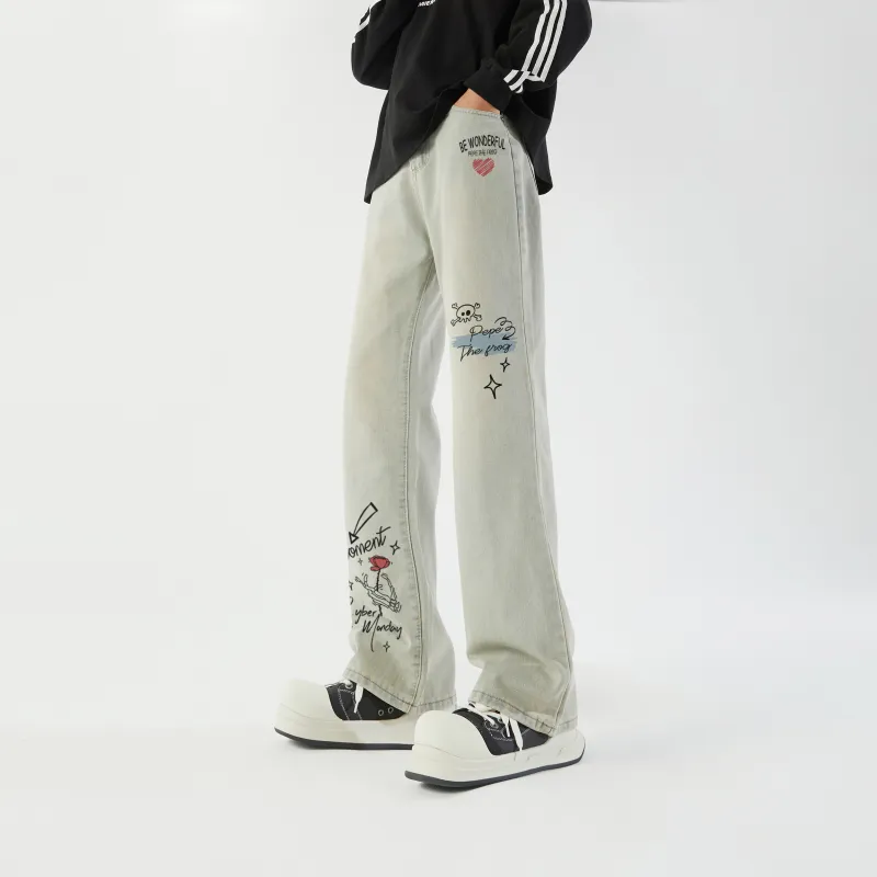 Pepe The Frog Jeans Unisex-7