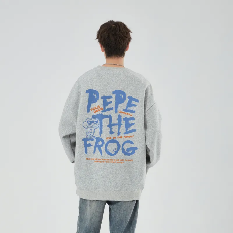 Pepe The Frog Sweatshirt Unisex-32