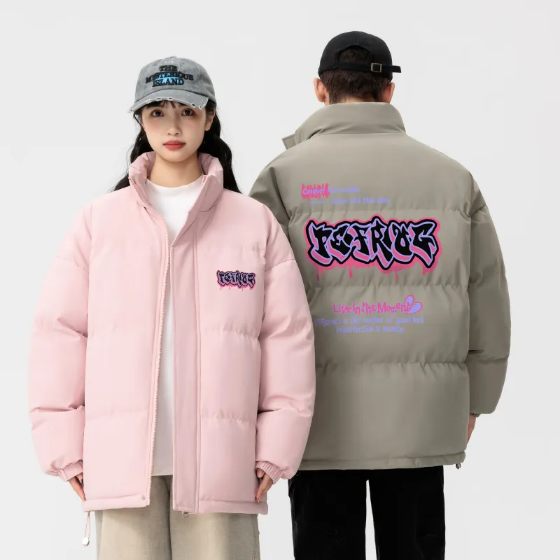 Pepe The Frog Puffer Jacket Unisex-17