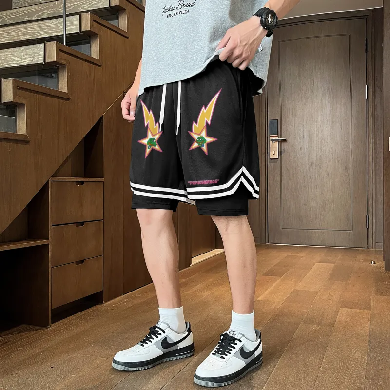 Pepe The Frog Casual Shorts Unisex-15