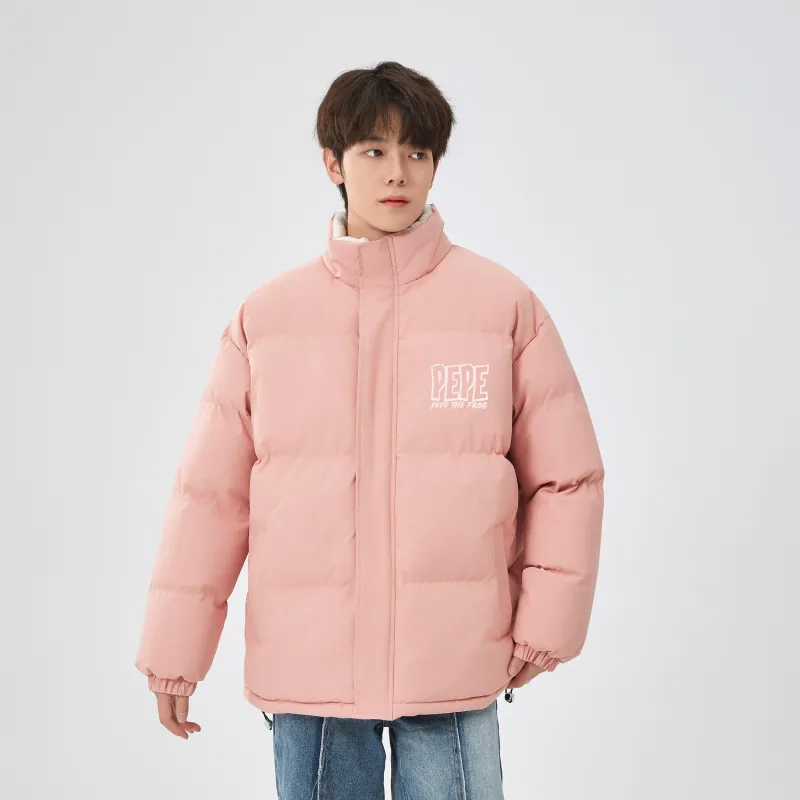 Pepe The Frog Puffer Jacket Unisex-18