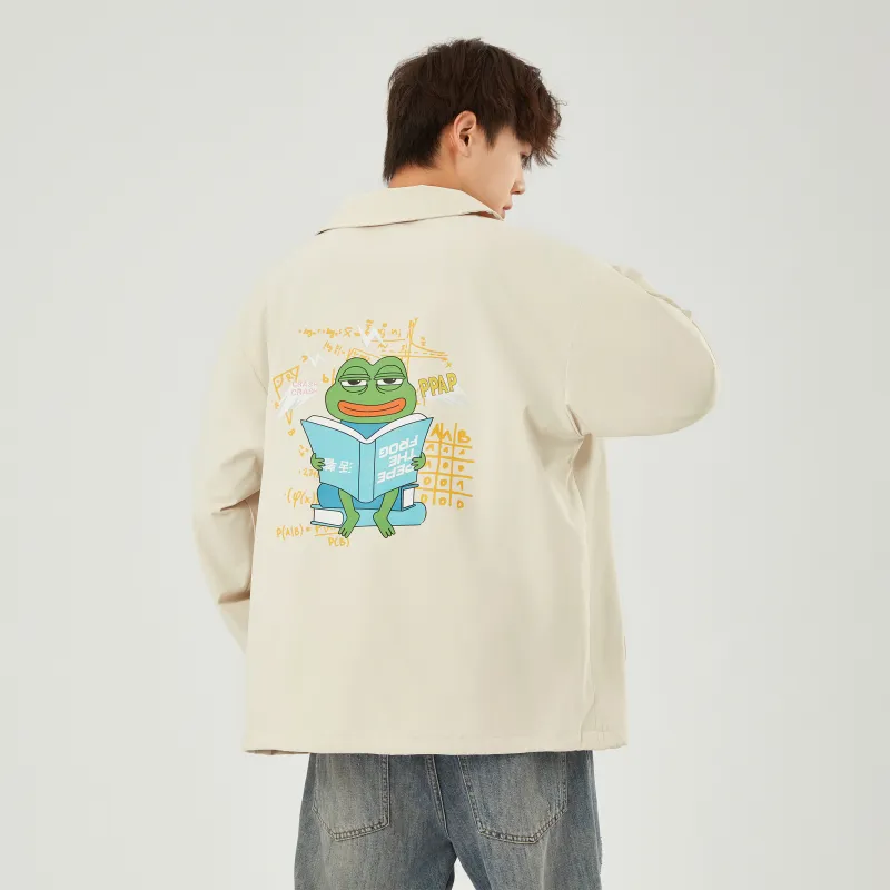 Pepe The Frog Jackets Unisex-15