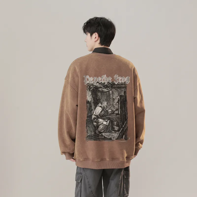 Pepe The Frog Sweatshirt Unisex-18