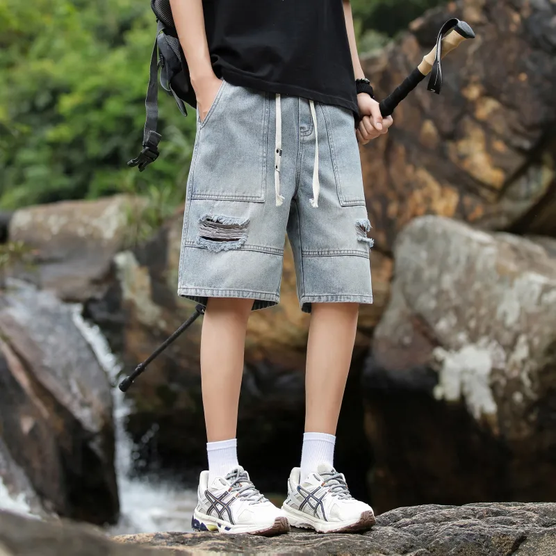 Pepe The Frog Denim Shorts Unisex-2