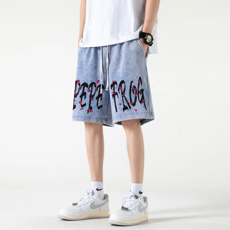 Pepe The Frog Casual Shorts Unisex-16