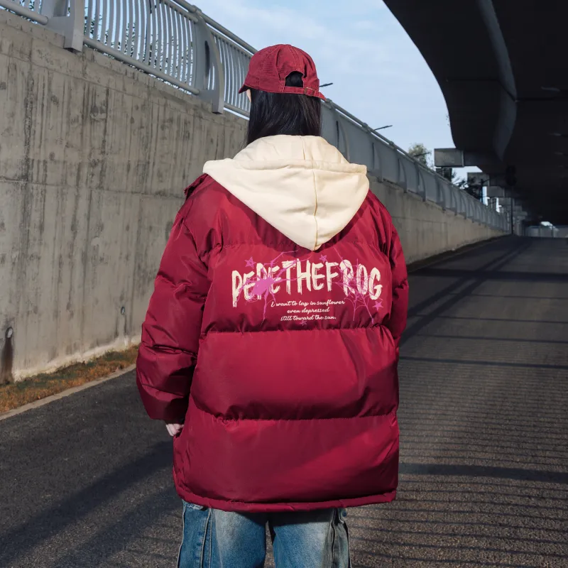 Pepe The Frog Down Jacket Unisex-10