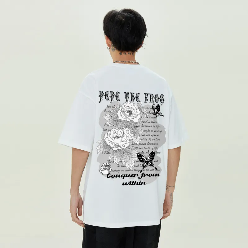 Pepe The Frog Short Sleeved T Shirts Unisex-7
