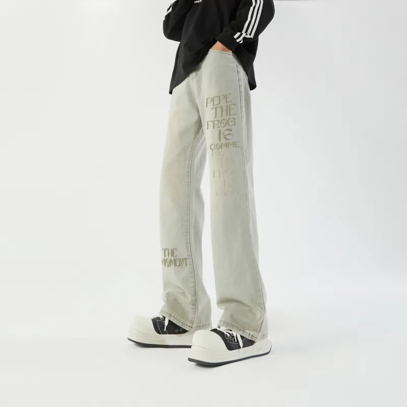 Pepe The Frog Jeans Unisex-7