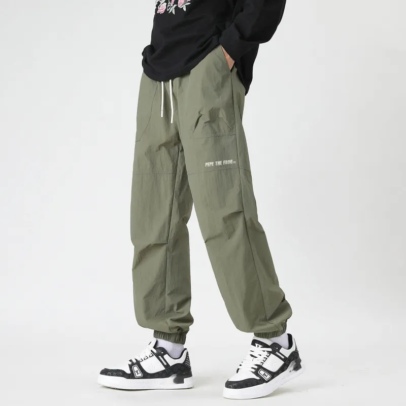 Pepe The Frog Workwear Casual Pants Unisex-14