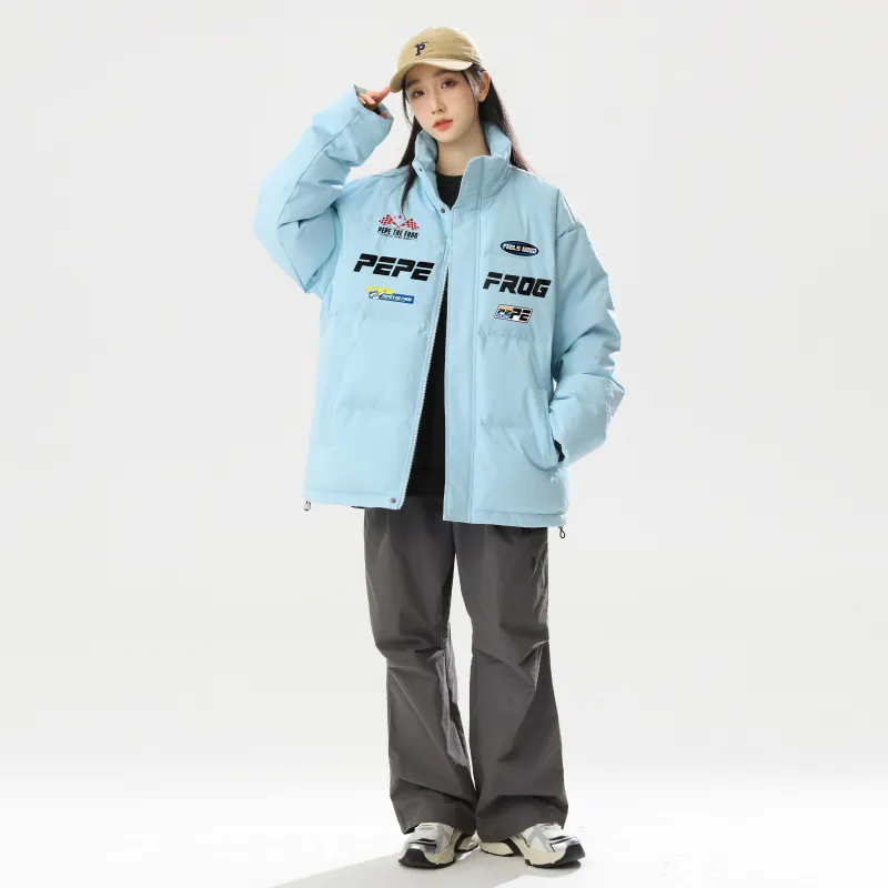 Pepe The Frog Down Jacket Unisex-12