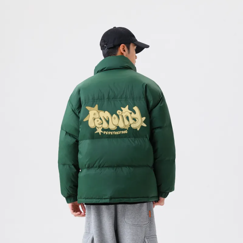 Pepe The Frog Down Jacket Unisex-10