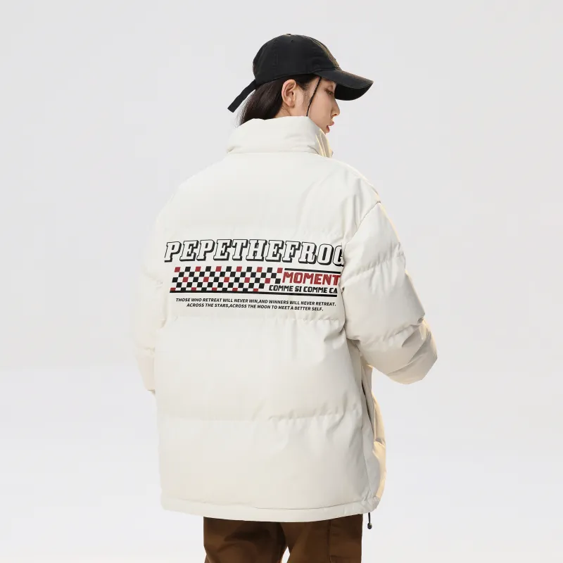 Pepe The Frog Puffer Jacket Unisex-13